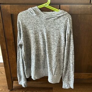 Athleta Girl light weight hooded sweater size 8-10